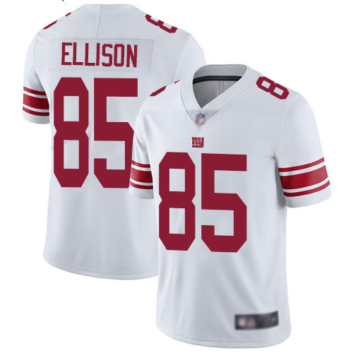 Men New York Giants #85 Rhett Ellison White Vapor Untouchable Limited Player Football NFL Jersey